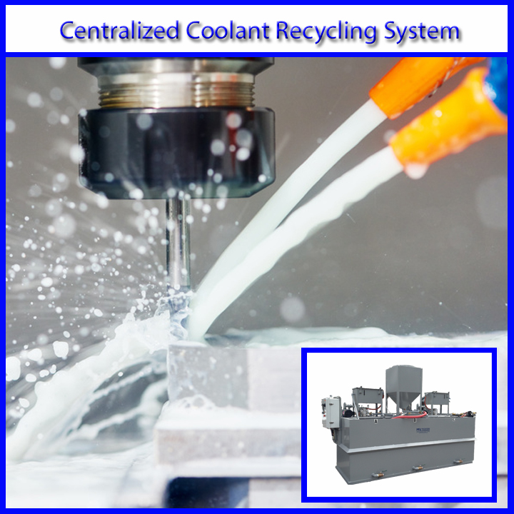 centralized coolant recyclers