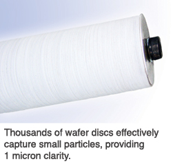 candle filter wafers