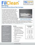 EEF Series Extremely Efficient Wound Filter Cartridges