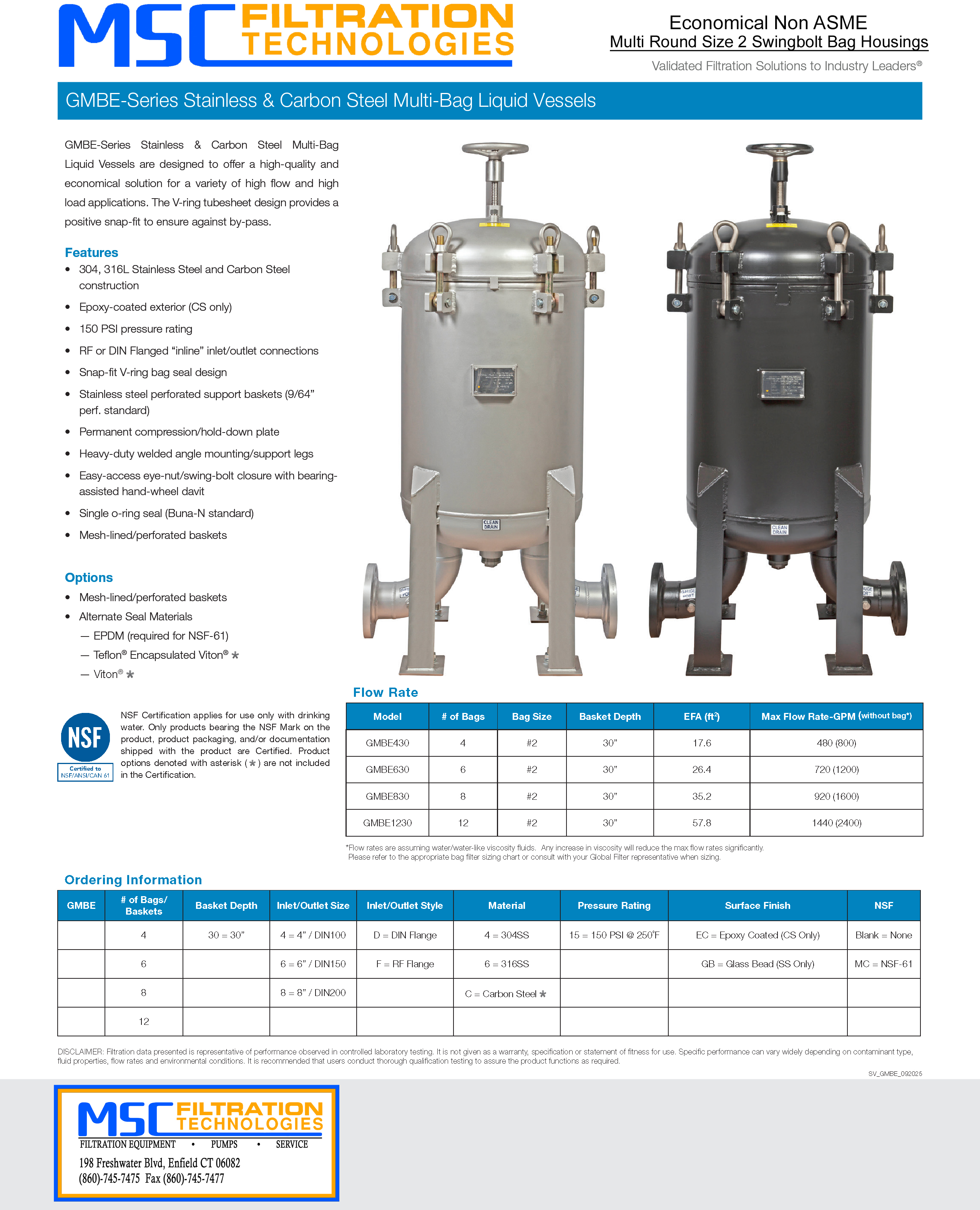 FulFlo® FCB Vessels