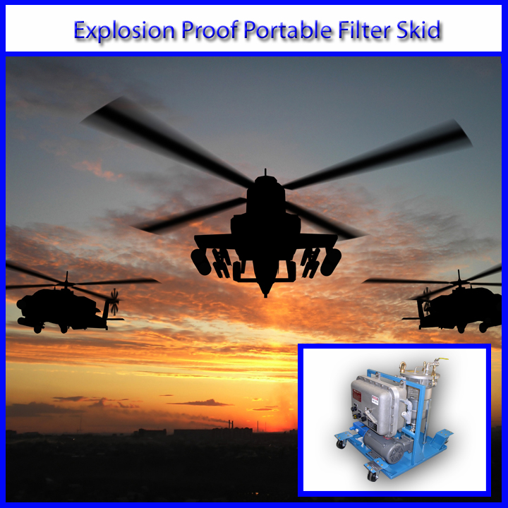 explosion proof filter skids