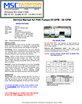 PSK Pump Service Manual